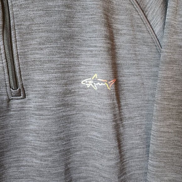 Lot of 2 Greg Norman Play Dry Golf Heather Quarter Zip Pullover Size L Polyester - Picture 16 of 16